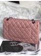 CHANEL CLASSIC DOUBLE FLAP BAG  25 PINK